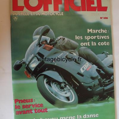L'OFFICIEL du cycle et du motocycle 1987 - 07 - N°3516 juillet 1987