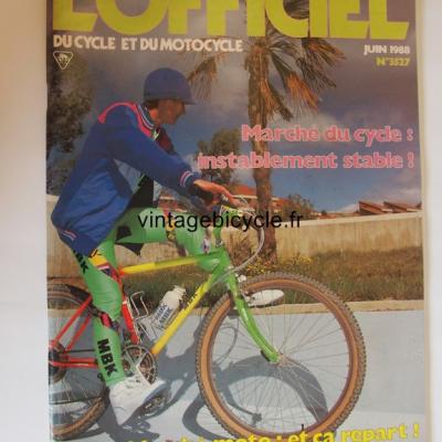 L'OFFICIEL du cycle et du motocycle 1988 - 06 - N°3527 juin 1988
