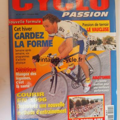 CYCLO PASSION 1995 - 10 - N°11 octobre 1995