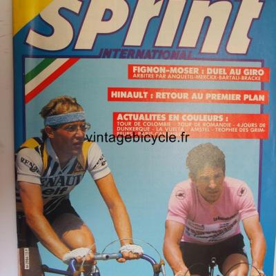 SPRINT INTERNATIONAL 1984 - 06 - N°43 juin 1984