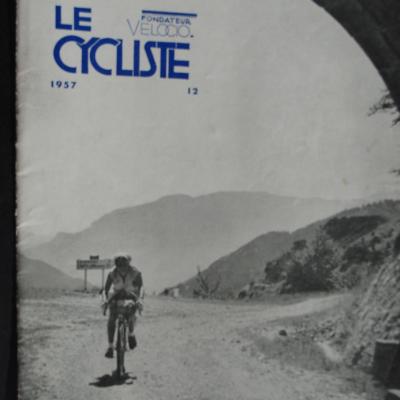 LE CYCLISTE 1957 - N°12