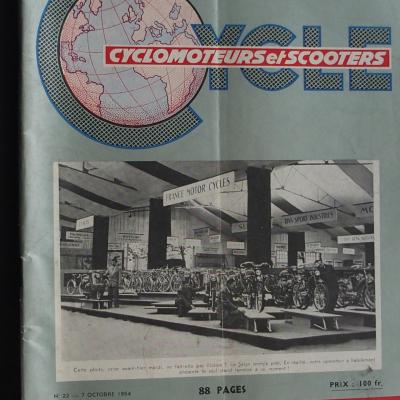 LE CYCLE 1954 - 10 - N°22 Octobre 1954