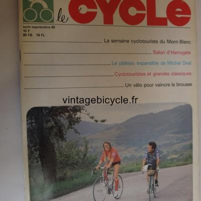 LE CYCLE l'officiel 1980 - 08 - N°60 aout / septembre 1980