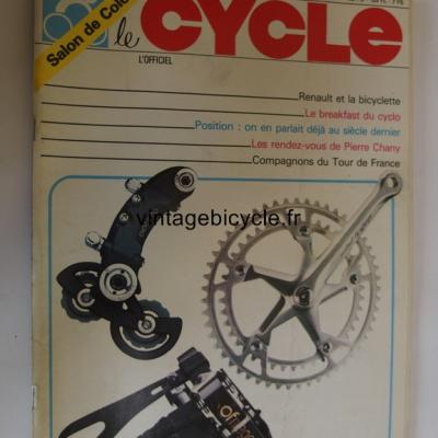 LE CYCLE l'officiel 1982 - 11 - N°84 novembre 1982