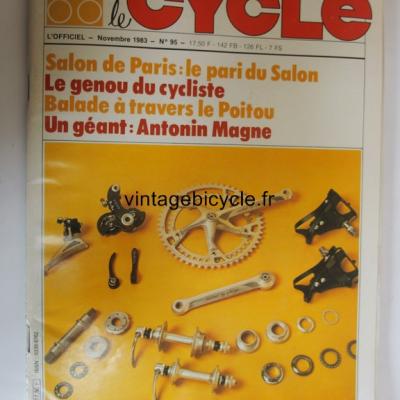 LE CYCLE l'officiel 1983 - 11 - N°95 novembre 1983