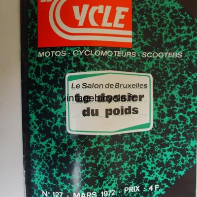 LE CYCLE 1972 - 03 - N°127 mars 1972