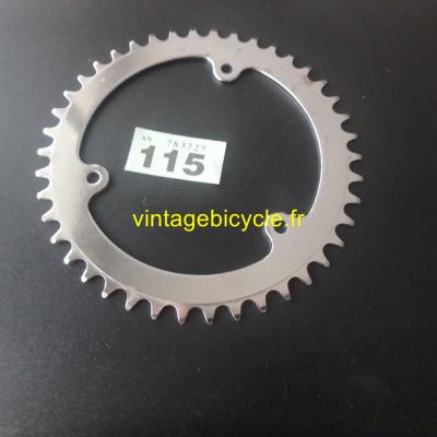 STEEL Road Chainring 42t 3/32 2,38mm 116BCD