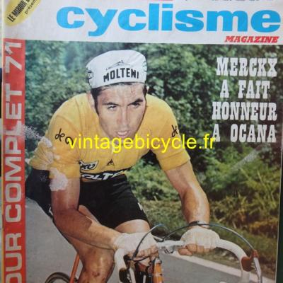 L'EQUIPE CYCLISME MAGAZINE 1971 - 071 - N°39 Juillet 1971