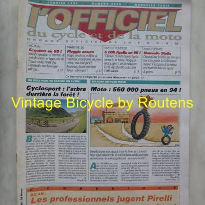 L'OFFICIEL du cycle et de la moto 1995 - 01 - N°3599 Janvier 1995