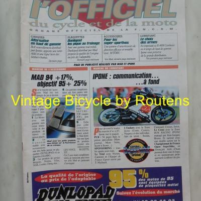 L'OFFICIEL du cycle et de la moto 1995 - 03 - N°3601 Mars 1995
