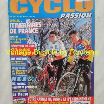 CYCLO PASSION 1997 - 03 - N°27 Mars 1997