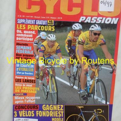 CYCLO PASSION 1997 - 04 - N°28 Avril 1997
