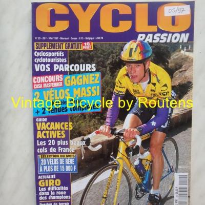 CYCLO PASSION 1997 - 05 - N°29 Mail 1997
