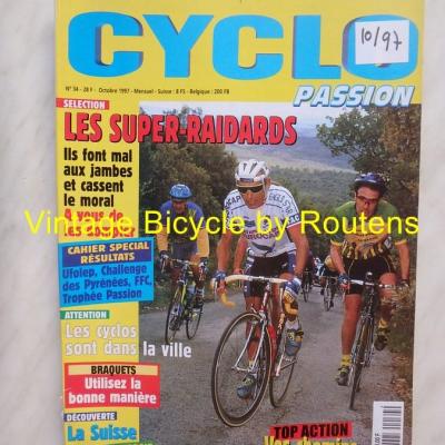 CYCLO PASSION 1997 - 10 - N°34 Octobre 1997