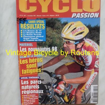 CYCLO PASSION 1997 - 11 - N°35 Novembre 1997