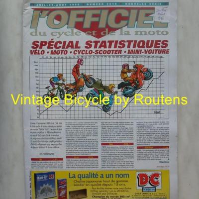L'OFFICIEL du cycle et de la moto 1996 - 07 - N°3616 Juillet:Aout 1996