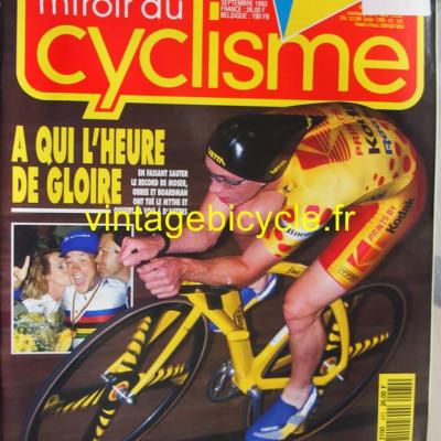 MIROIR DU CYCLISME 1993 - 09 - N°470 septembre 1993