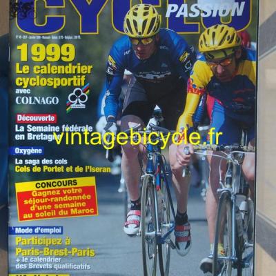 CYCLO PASSION 1999 - 01 - N°49 janvier 1999