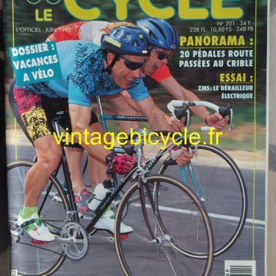 LE CYCLE l'officiel 1993 - 06 - N°201 juin 1993