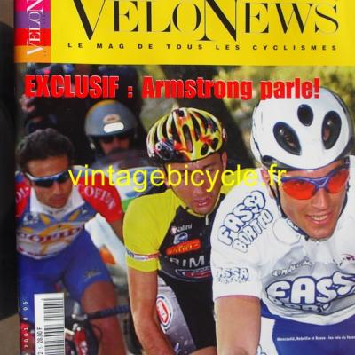 VELONEWS 2001 - 03 - N°5 mars 2001