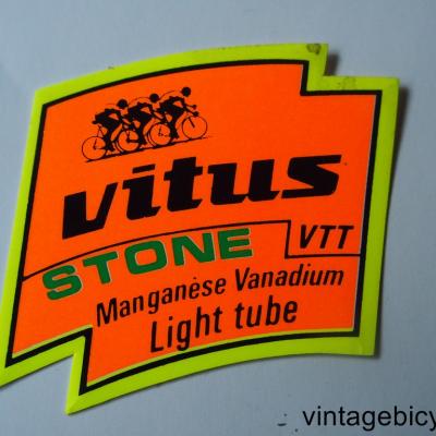 VITUS STONE VTT LIGHT TUBE ORIGINAL Bicycle Frame Tubing STICKER NOS