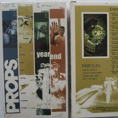 Props YEAR END (2001) BMX Video DVD VERY RARE NEW NOT OPEN