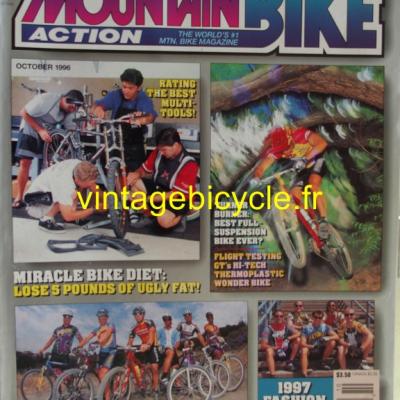 MOUNTAIN BIKE ACTION 1996 - 10 - N° 10 octobre 1996