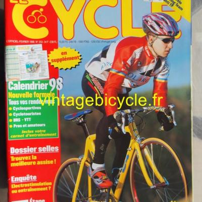LE CYCLE l'officiel 1998 - 02 - N°253 fevrier 1998