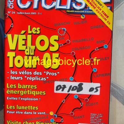 L'ACHETEUR CYCLISTE 2005 - 07 - N°24 juillet / aout 2005