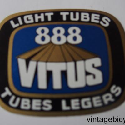 VITUS 888 ORIGINAL Bicycle Frame Tubing STICKER NOS