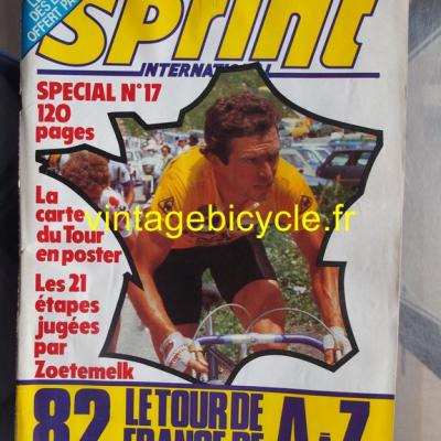 SPRINT INTERNATIONAL 1982 - 06 - N°17 juin / juillet 1982