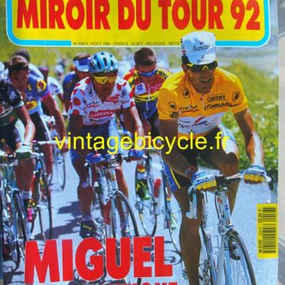 MIROIR DU CYCLISME 1992 - 08 - N°458 aout 1992