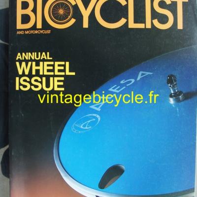 AMERICAN BICYCLIST - 1989 - 09 - N°9-10/110 septembre / octobre 1989