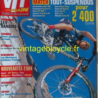 VTT MAGAZINE 2003 - 06 - N°160 juin 2003