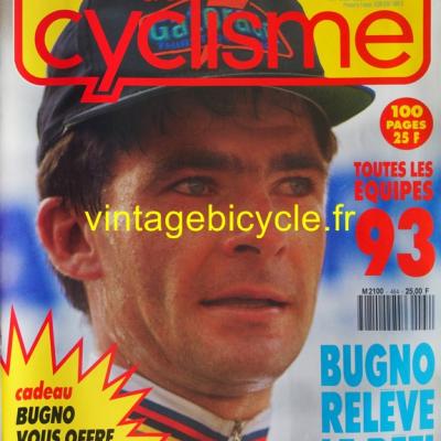 MIROIR DU CYCLISME 1993 - 03 - N°464 mars 1993