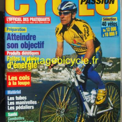 CYCLO PASSION 2001 - 04 - N°77 avril 2001