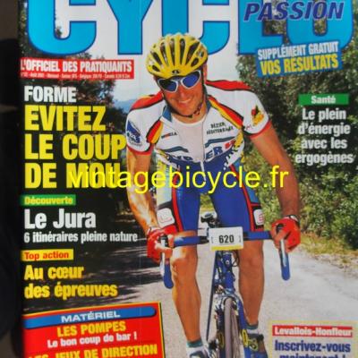 CYCLO PASSION 2001 - 08 - N°82 aout 2001