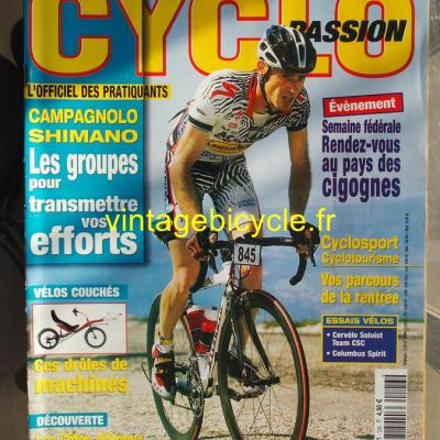 CYCLO PASSION 2004 - 09 - N°126 septembre 2004