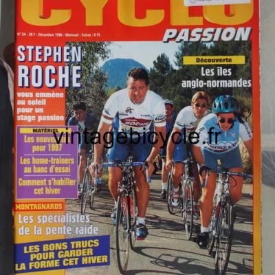 CYCLO PASSION 1996 - 12 - N°24 decembre 1996