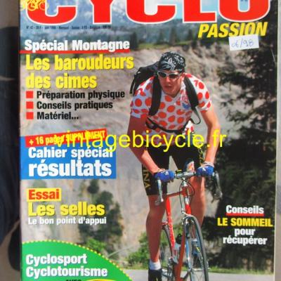 CYCLO PASSION 1998 - 06 - N°42 juin 1998
