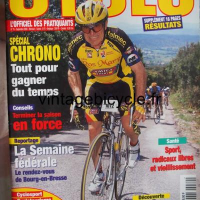 CYCLO PASSION 2000 - 09 - N°70 septembre 2000