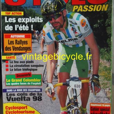 CYCLO PASSION 1998 - 08 - N°44 aout 1998