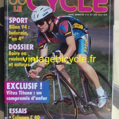 LE CYCLE l'officiel 1994 - 11 - N°217 novembre 1994