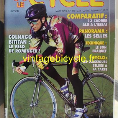 LE CYCLE l'officiel 1994 - 03 - N°210 mars 1994