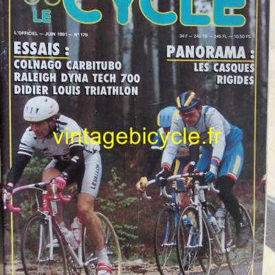LE CYCLE l'officiel 1991 - 06 - N°179 juin 1991