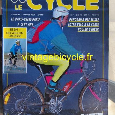 LE CYCLE l'officiel 1991 - 01 - N°174 janvier 1991