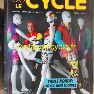LE CYCLE l'officiel 1990 - 03 - N°165 mars 1990