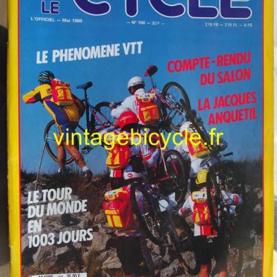 LE CYCLE l'officiel 1989 - 05 - N°156 mai 1989