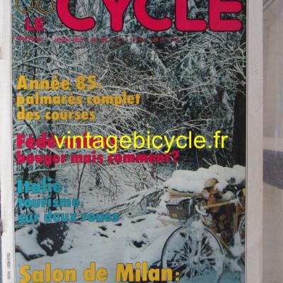 LE CYCLE l'officiel 1986 - 01 - N°119 janvier 1986