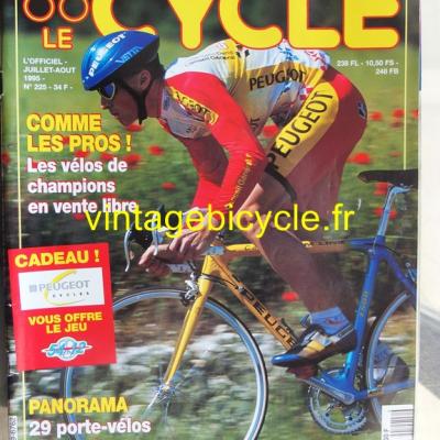 LE CYCLE l'officiel 1995 - 07 - N°225 juillet / aout 1995